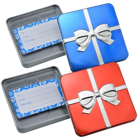 metallic gift card box|Amazon.com: Metal Gift Card Holder.